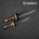 Vietnam Tiger Stripe Desert Gun Skin Vinyl Wrap