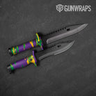 Vietnam Tiger Stripe Mardi Gras Gun Skin Vinyl Wrap