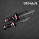 Vietnam Tiger Stripe Pink Tiger Gun Skin Vinyl Wrap
