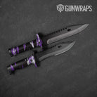 Vietnam Tiger Stripe Purple Tiger Gun Skin Vinyl Wrap