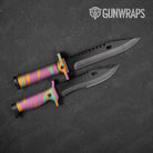 Vietnam Tiger Stripe Sherbert Gun Skin Vinyl Wrap