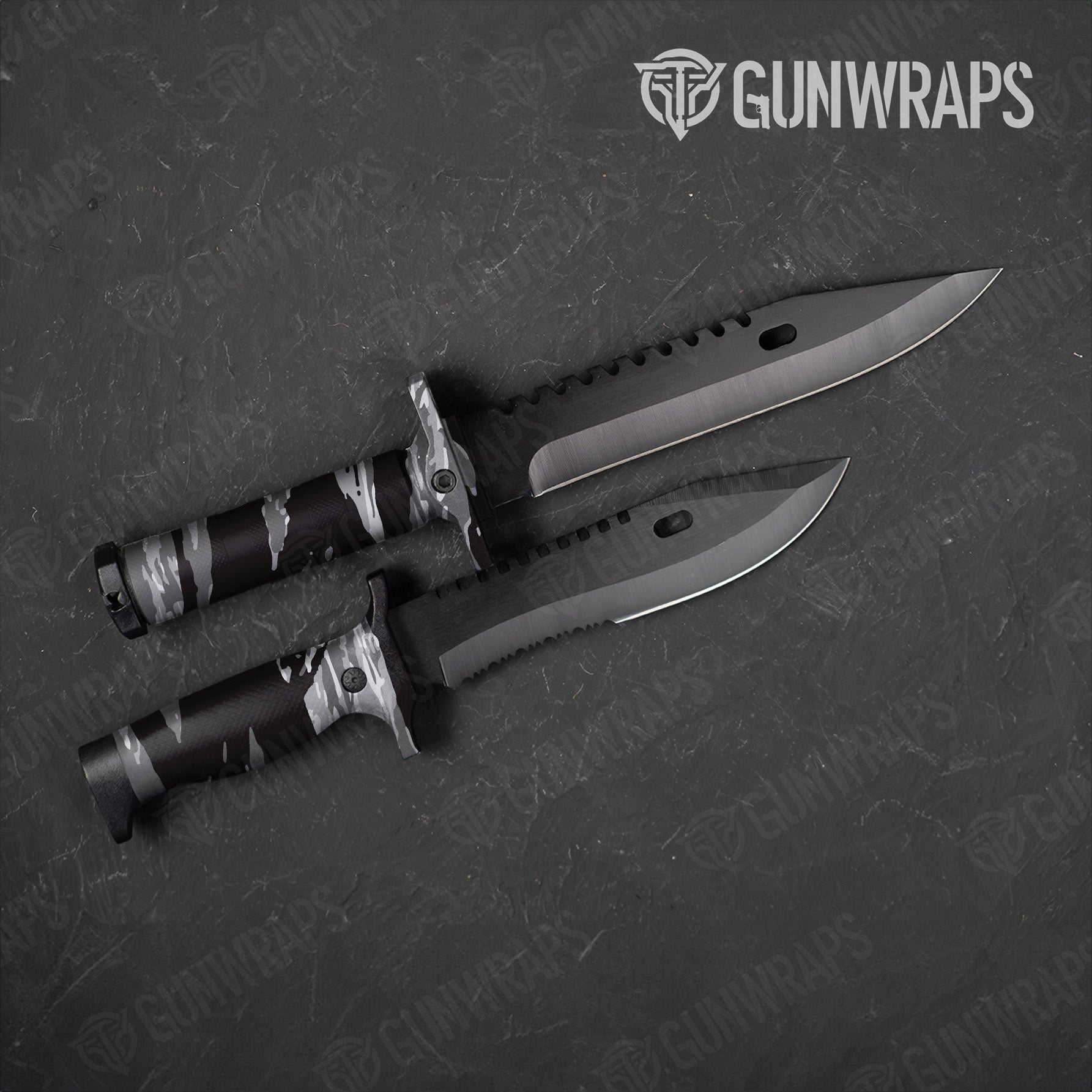 Vietnam Tiger Stripe Urban Night Gun Skin Vinyl Wrap