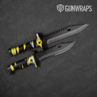 Vietnam Tiger Stripe Yellow Tiger Gun Skin Vinyl Wrap