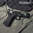 Classic Green Tiger Gun Skin Vinyl Wrap