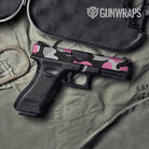 Classic Pink Tiger Gun Skin Vinyl Wrap