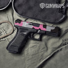 Cumulus Pink Tiger Gun Skin Vinyl Wrap