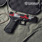 Cumulus Red Tiger Gun Skin Vinyl Wrap