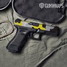 Cumulus Yellow Tiger Gun Skin Vinyl Wrap