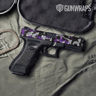 Erratic Purple Tiger Gun Skin Vinyl Wrap