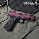 Hex Electric Pink Gun Skin Vinyl Wrap