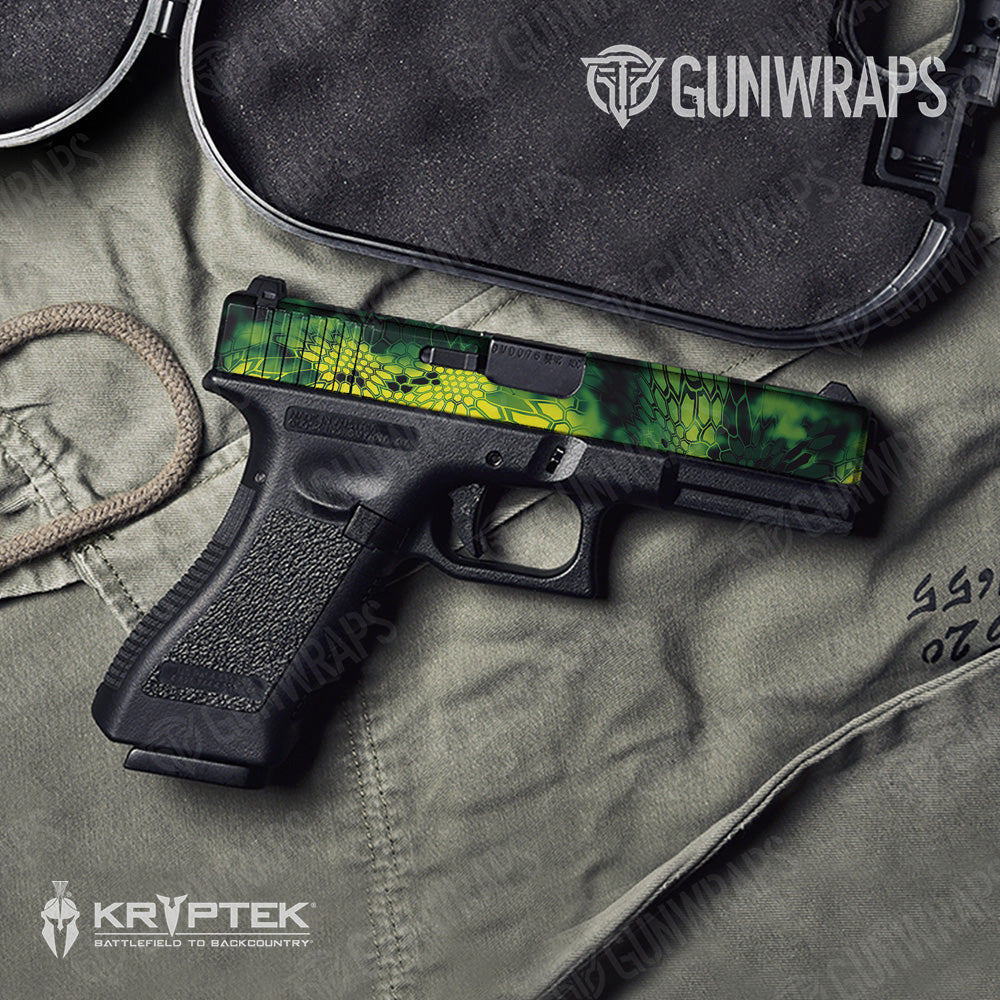 Kryptek Toxic Waste Gun Skin Vinyl Wrap