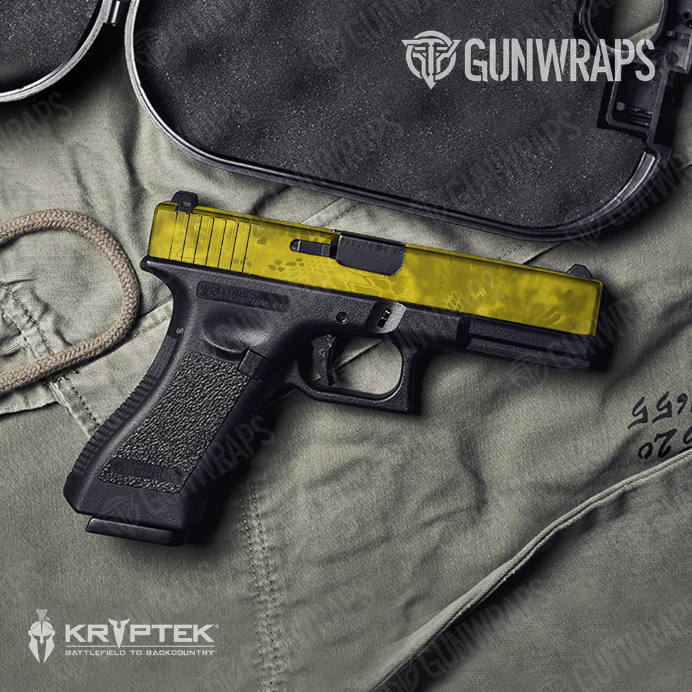 Kryptek Yellow Gun Skin Vinyl Wrap