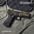 Nemesis Woodlands Wolf Gun Skin Vinyl Wrap