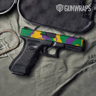 Ragged Mardi Gras Gun Skin Vinyl Wrap