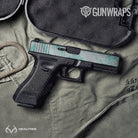 Realtree Aspect Ice Water Gun Skin Vinyl Wrap