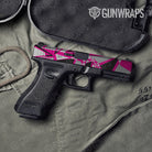Sharp Magenta Tiger Gun Skin Vinyl Wrap