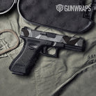 Shattered Urban Night Gun Skin Vinyl Wrap