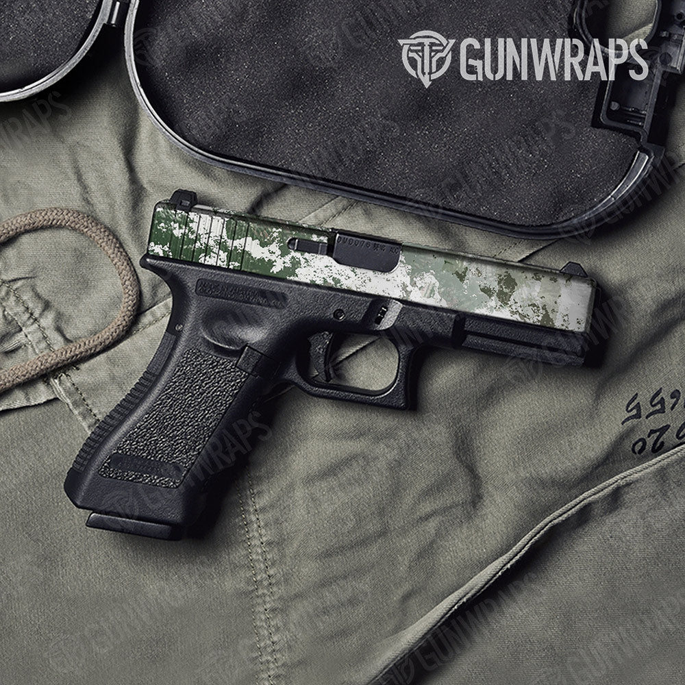 Substrate Snow Spruce Gun Skin Vinyl Wrap