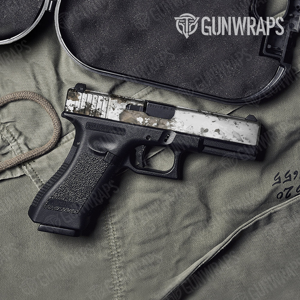Substrate Snowfall Gun Skin Vinyl Wrap