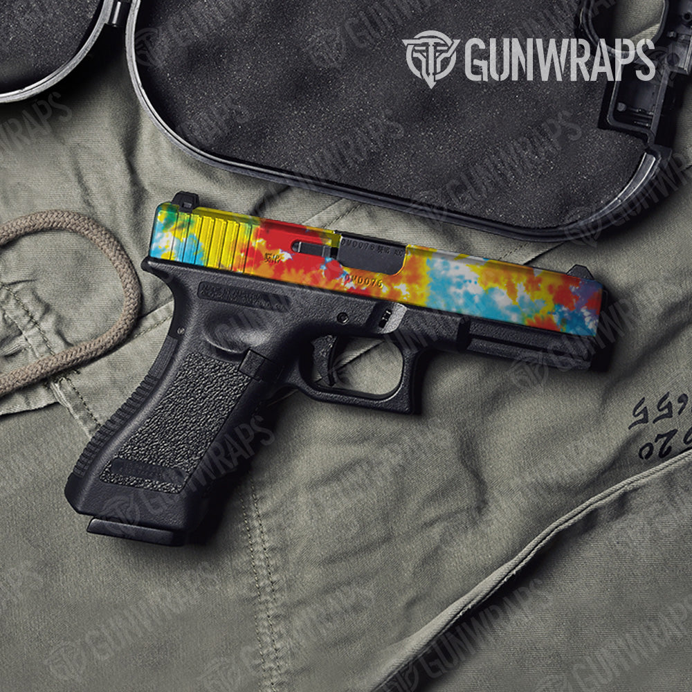 Tie Dye Coral Reef Gun Skin Vinyl Wrap