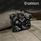 Bandana Black And White Gun Skin Vinyl Wrap