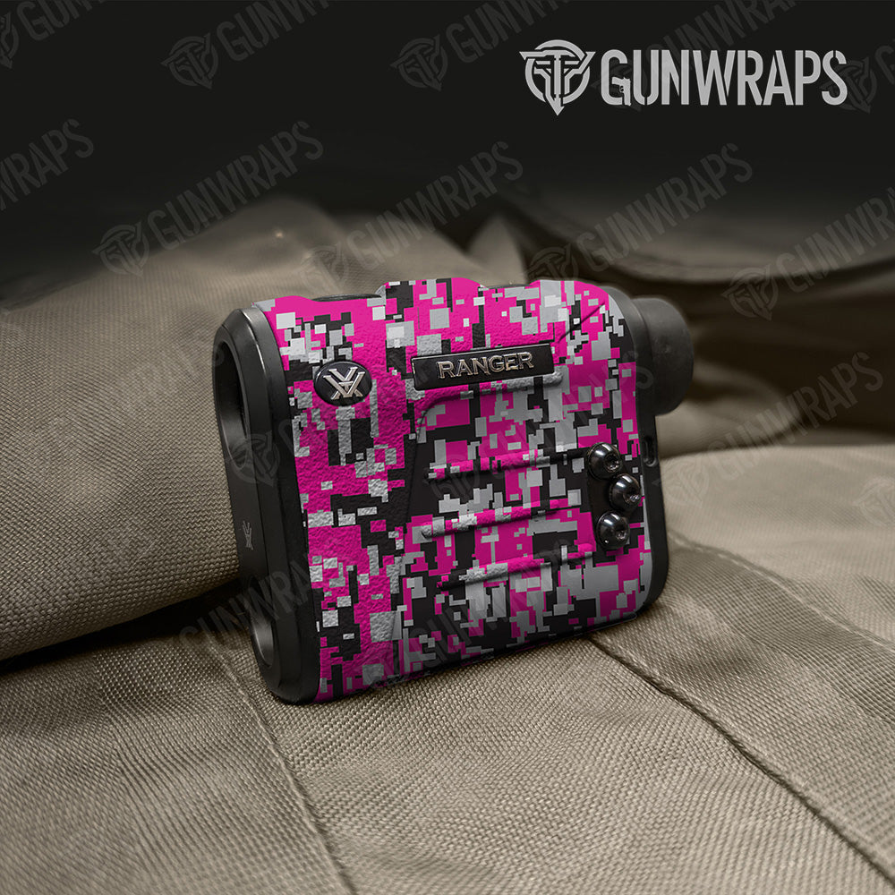 Digital Magenta Tiger Gun Skin Vinyl Wrap
