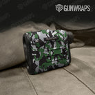 Erratic Green Tiger Gun Skin Vinyl Wrap