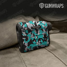 Erratic Tiffany Blue Tiger Gun Skin Vinyl Wrap