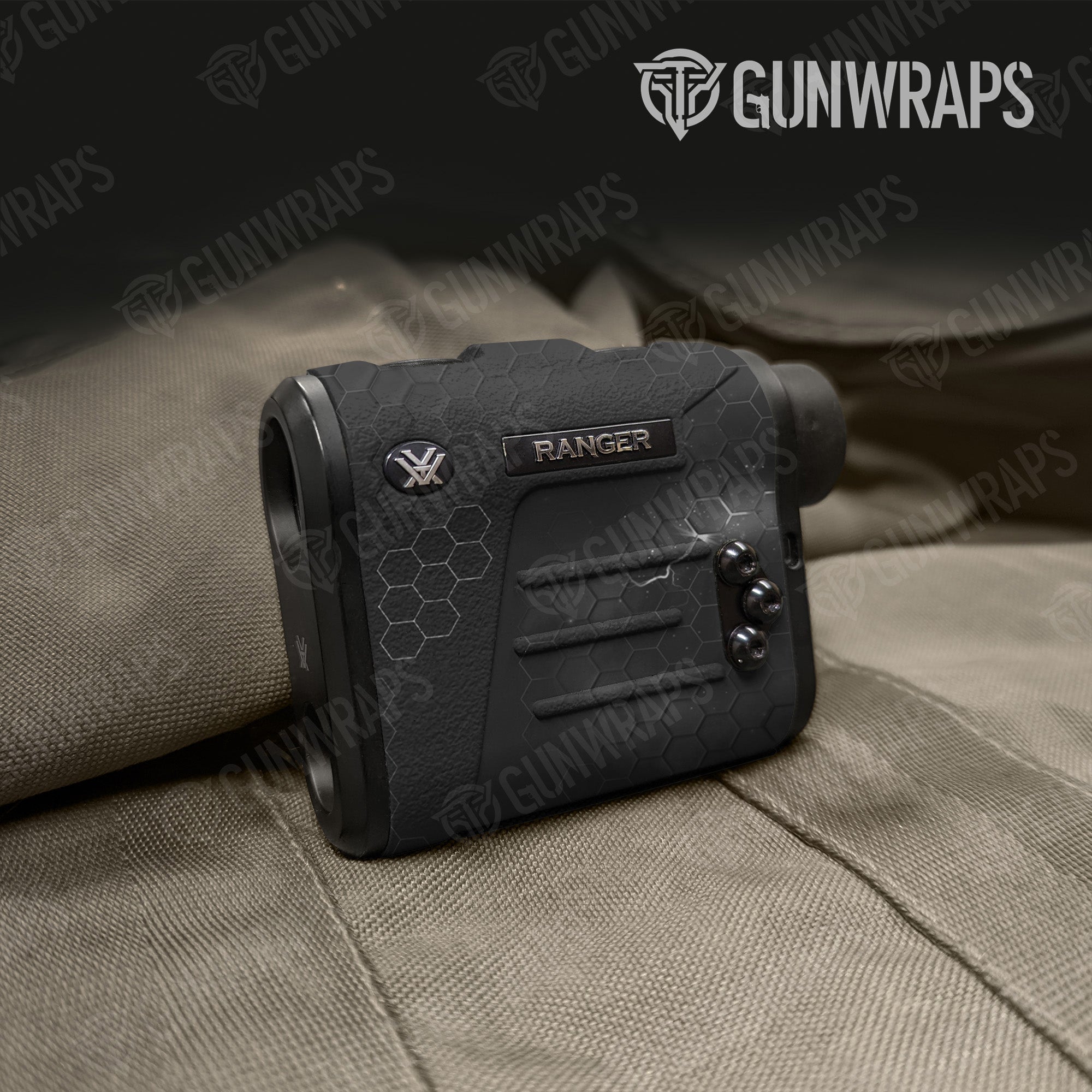 Hex Electric Black Gun Skin Vinyl Wrap