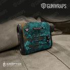 Kryptek Turquoise Gun Skin Vinyl Wrap