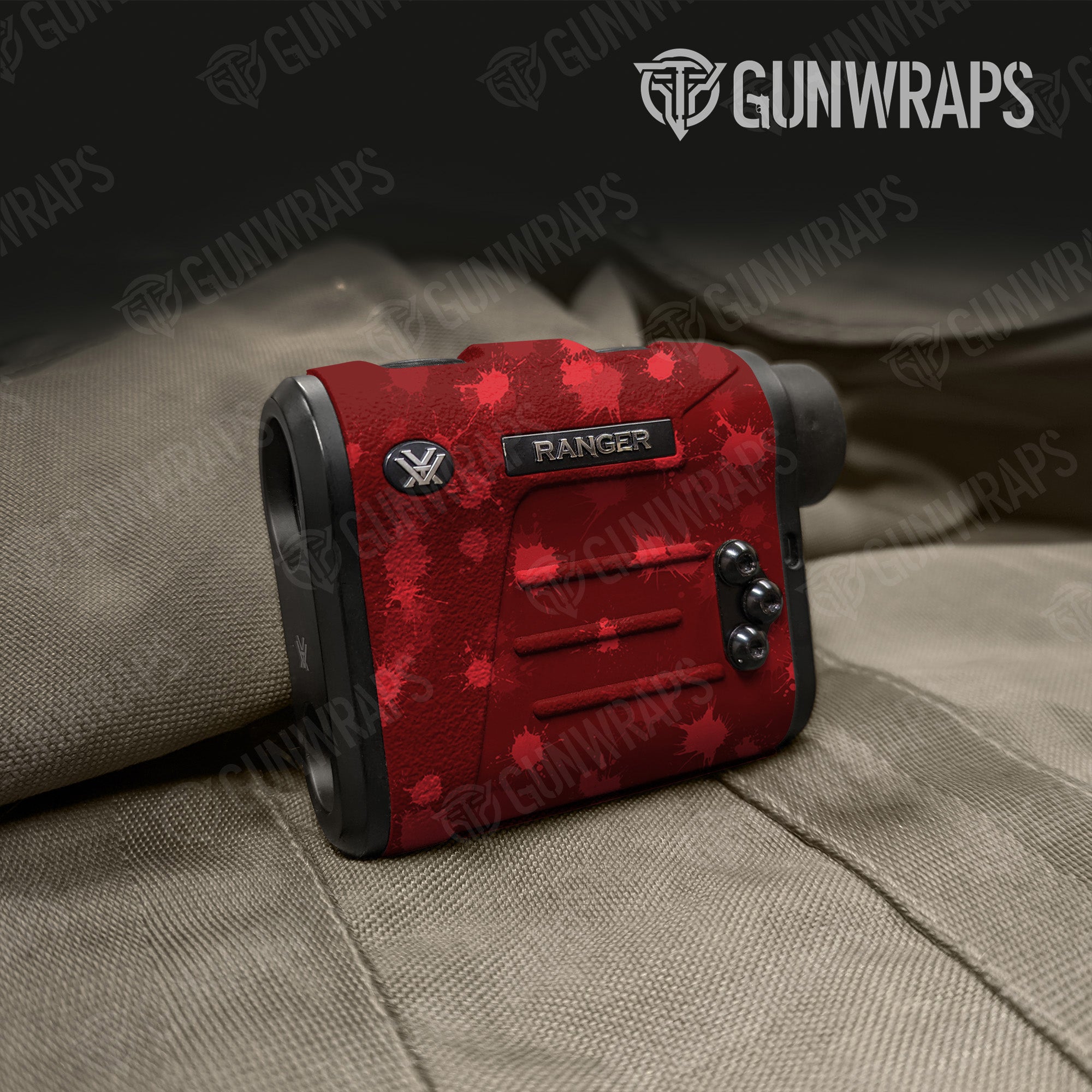 Paintball Elite Red Gun Skin Vinyl Wrap