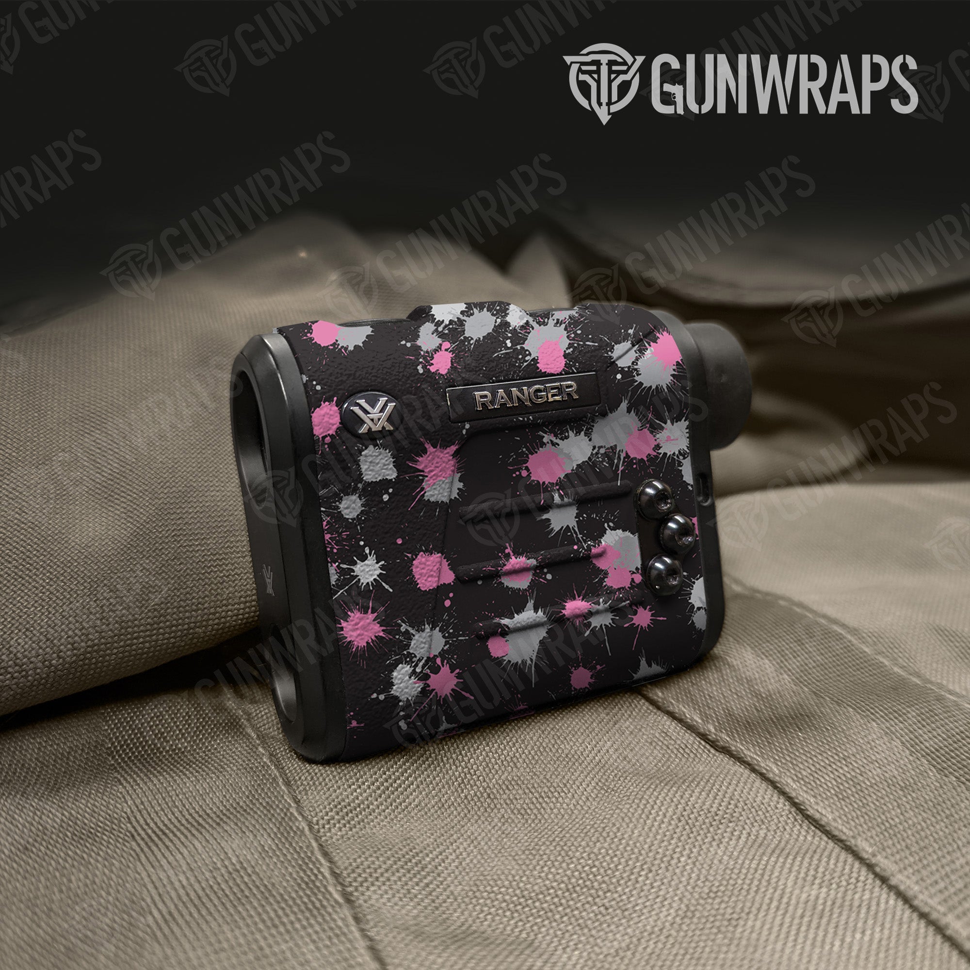 Paintball Pink Tiger Gun Skin Vinyl Wrap
