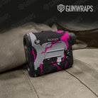 Ragged Magenta Tiger Gun Skin Vinyl Wrap