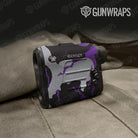 Ragged Purple Tiger Gun Skin Vinyl Wrap