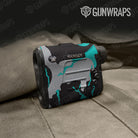 Ragged Tiffany Blue Tiger Gun Skin Vinyl Wrap