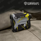 Ragged Yellow Tiger Gun Skin Vinyl Wrap