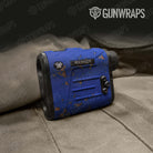 Rust 3D Royal Blue Gun Skin Vinyl Wrap