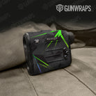 Shattered Laser Elite Black Volume Gun Skin Vinyl Wrap