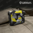 Shattered Yellow Tiger Gun Skin Vinyl Wrap