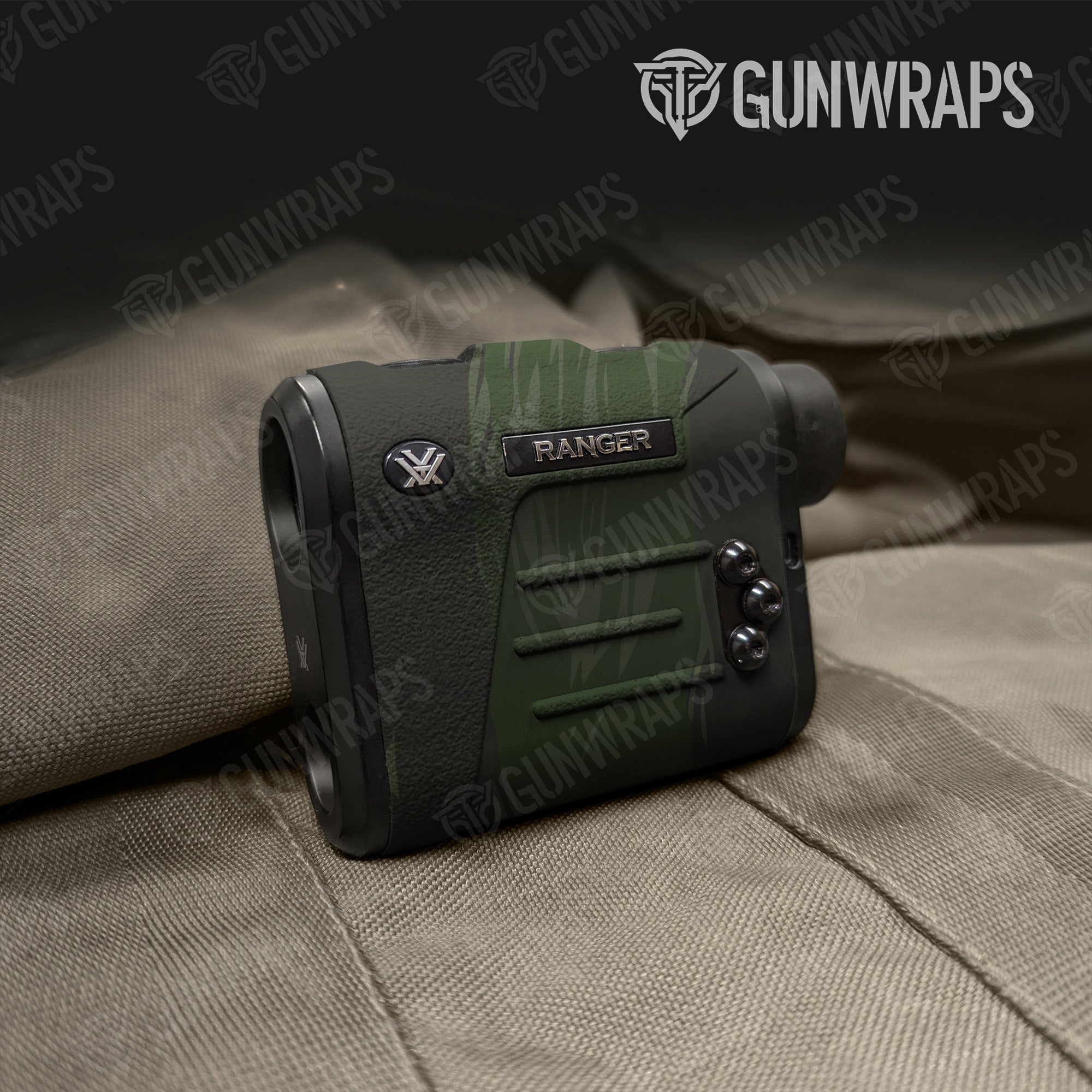 Shredded Army Dark Green Gun Skin Vinyl Wrap