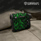 Skull Green Gun Skin Vinyl Wrap