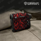 Skull Red Gun Skin Vinyl Wrap