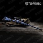 Cumulus Blue Midnight Gun Skin Vinyl Wrap