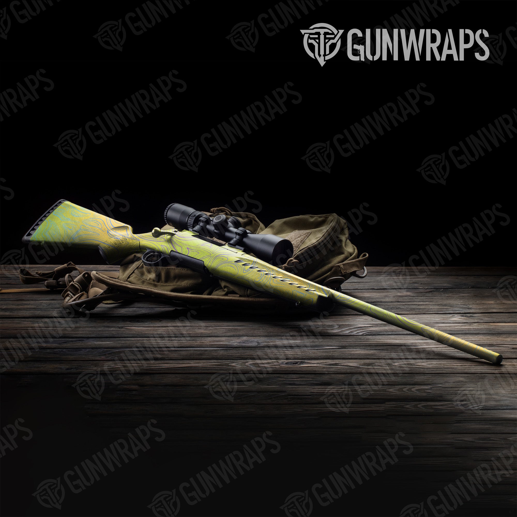 Damascus Carnival Gun Skin Vinyl Wrap