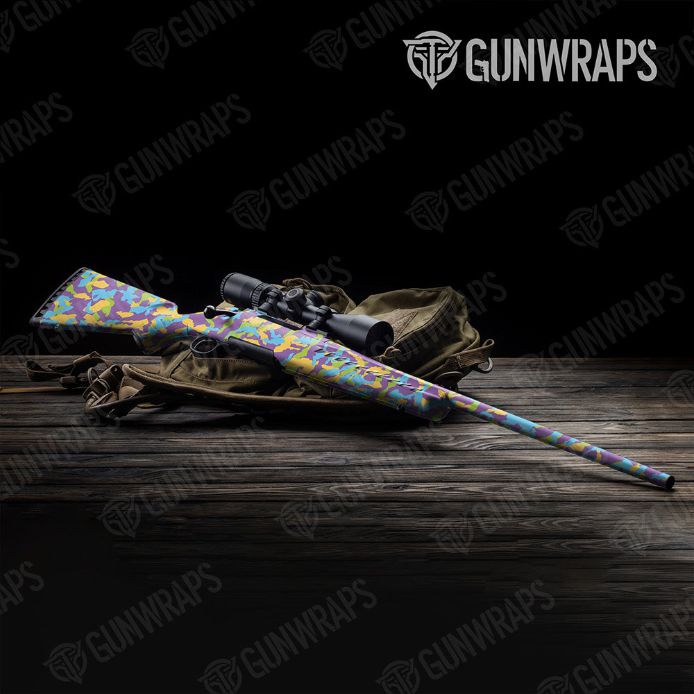 Erratic Carnival Gun Skin Vinyl Wrap