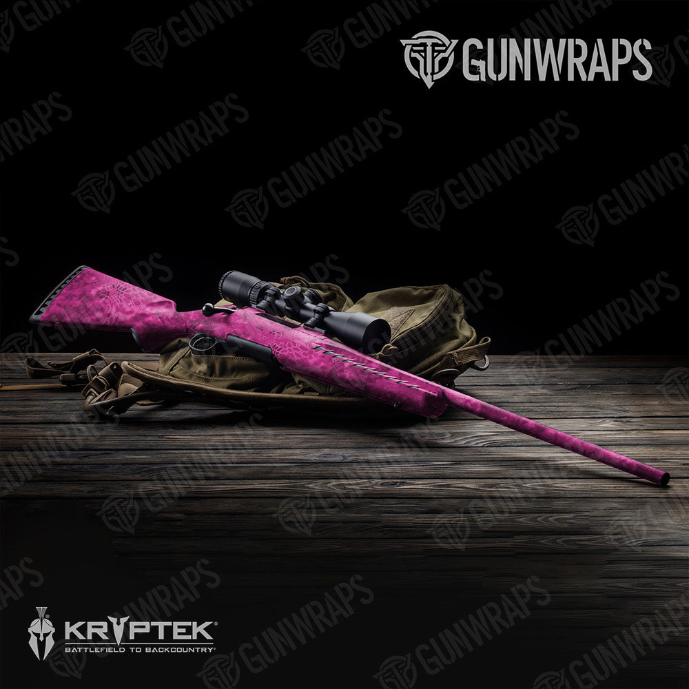 Kryptek Magenta Gun Skin Vinyl Wrap
