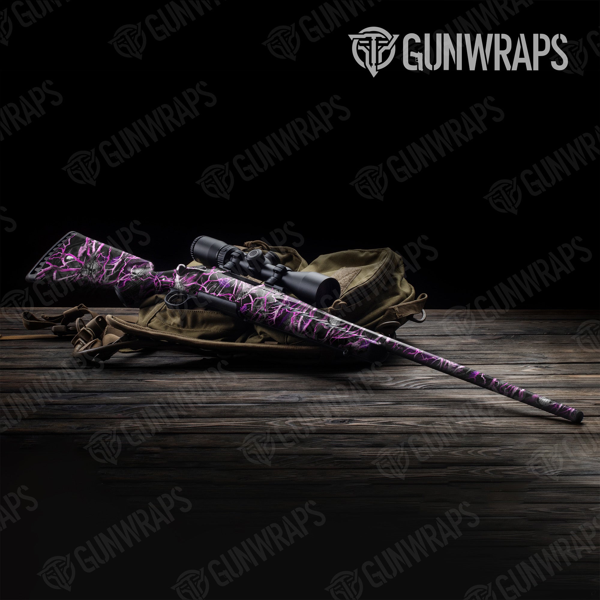 Nature Pink Voodoo Gun Skin Vinyl Wrap