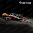 Paint Splatter Magenta Gun Skin Vinyl Wrap