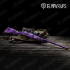 Ragged Elite Purple Gun Skin Vinyl Wrap