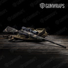 Ragged Militant Charcoal Gun Skin Vinyl Wrap